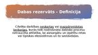 Презентация 'Dabas parki un Dabas rezervāti', 4.