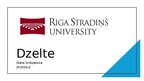 Презентация 'Dzelte', 1.