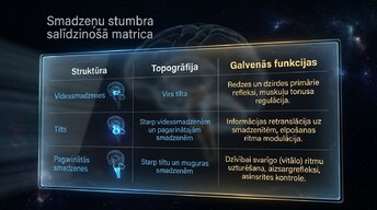 Презентация 'Nervu sistēmas arhitektūra un smadzeņu stumbrs', 6.
