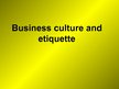 Презентация 'Business Etiquette in Latvia', 15.