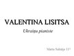 Презентация 'Valentina Lisitsa', 1.