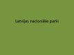 Презентация 'Latvijas nacionālie parki', 1.