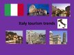 Презентация 'Italy Tourism Trends', 1.