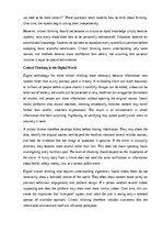 Эссе 'The importance of critical thinking', 4.