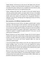 Эссе 'The importance of critical thinking', 5.