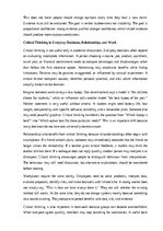 Эссе 'The importance of critical thinking', 6.