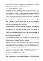 Эссе 'The importance of critical thinking', 7.
