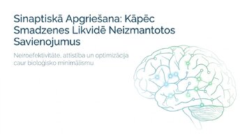 Презентация 'Sinaptiskā apgriešana: kāpēc smadzenes likvidē neizmantotos savienojumus', 1.
