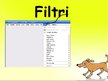 Презентация 'Filtri programmā GIMP', 1.