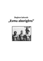 Конспект 'Duglasa Lokvuda grāmata "Esmu aborigēns"', 1.