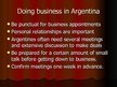 Презентация 'Business Travel to Argentina', 14.