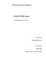 Презентация 'GAZ-12 ZIM - auto', 1.