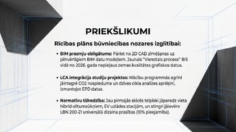 Презентация 'Dzīvojamās ēkas eskīzprojekta izstrāde', 11.