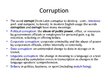 Презентация 'Non-corruption as a Component of Good Governance', 2.