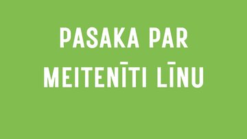 Презентация 'Pasaka par meitenīti Līnu', 1.