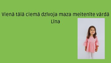 Презентация 'Pasaka par meitenīti Līnu', 2.