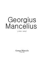 Конспект 'Georgs Mancelis', 1.