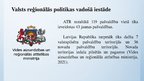 Презентация 'Pašvaldību teritoriālā reforma Latvijā', 6.