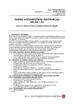 Образец документа 'Darba aizsardzības instrukcija veicot montāžas darbus', 1.
