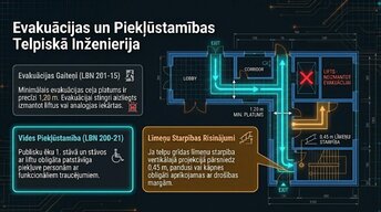 Презентация 'Sabiedrisko ēku plānošana un ugunsdrošības normas', 8.