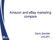 Презентация 'Amazon and eBay Marketing Compare', 1.