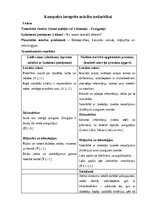 Конспект 'Konspekts integrēto mācību nodarbībai', 1.
