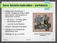 Презентация 'Senlatviešu kalendārs', 3.