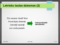 Презентация 'Senlatviešu kalendārs', 7.