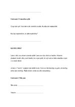 Образец документа 'Teātra māksla – emocijas, lomas un skatuves radošums', 17.