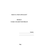 Реферат 'Vasaras saulgriežu meistarklase', 1.