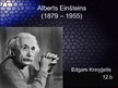 Презентация 'Alberts Einšteins', 1.