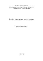 Конспект 'Žurnāla “Darba sieviete’’ 1940. un 1941. gadu analīze', 1.