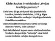 Презентация 'Tradīciju veidošanās procesi Latvijā', 7.