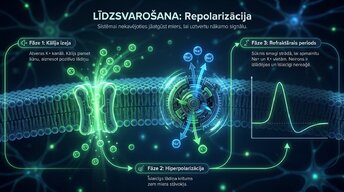 Презентация 'Darbības potenciāls un epilepsija: depolarizācija un repolarizācija smadzenēs', 4.