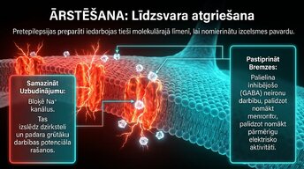 Презентация 'Darbības potenciāls un epilepsija: depolarizācija un repolarizācija smadzenēs', 12.