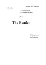 Конспект 'Ansamblis "The Beatles"', 1.