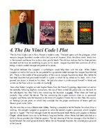 Эссе '"The Da Vinci Code" by Dan Brown', 5.