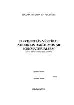Реферат 'PVN darījumos ar kokmateriāliem', 1.