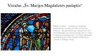 Презентация 'Kriščioniškoji ikonografija vitražuose', 9.