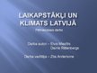 Реферат 'Laikapstākļi un klimats Latvijā', 21.