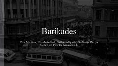 Презентация 'Barikādes', 1.