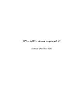 Реферат 'HIV un AIDS - viens un tas pats vai nē?', 1.
