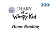Презентация 'Home Reading "Diary of a Wimpy Kid"', 1.
