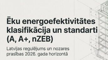 Презентация 'Ēku energoefektivitātes klasifikācija un standarti', 1.