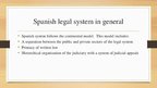 Презентация 'Administrative procedure in Spain', 2.