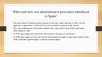 Презентация 'Administrative procedure in Spain', 4.