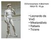 Презентация 'Dižrenesanses mākslinieki Itālijā 15.-16.gadsimtā', 1.