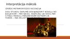 Презентация 'Horācijs "Odas", Ovīdijs "Metamorfozes"', 15.