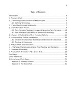 Реферат 'The prevalence of compounding as a term formation pattern in the informative tex', 3.