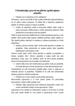 Конспект 'Urbanizācijas procesi un pilsētu apdzīvojuma attīstība', 1.